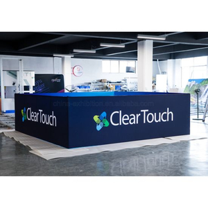 Tension Fabric Tube Plein Expo Hangende Banner Beeldscherm met Custom Logo