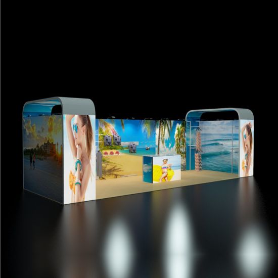 Herbruikbare Goedkope Kleine Beurs Exhibits voor Booth display