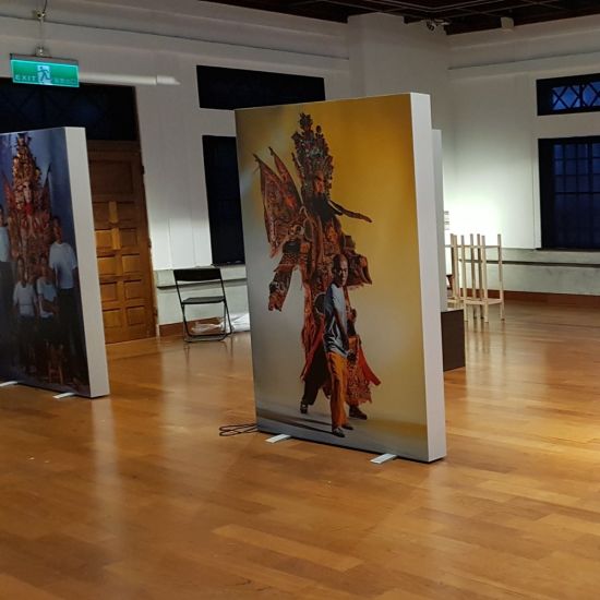 Jiangmen Vertoning van de Reclame LED-achtergrondverlichting aluminium frame Chinese Beijing Opera display Light Box