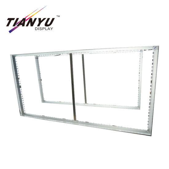 Backlit LED Framleless aluminium profiel Stof Light Box voor reclame affichevertoning
