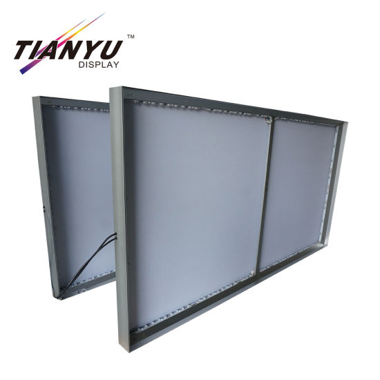 Backlit LED Framleless aluminium profiel Stof Light Box voor reclame affichevertoning