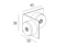 90 graden connector (voor deur alleen)